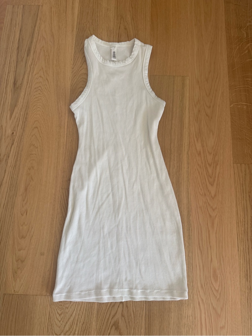 Skims Cotton Ribbed Mini Dress